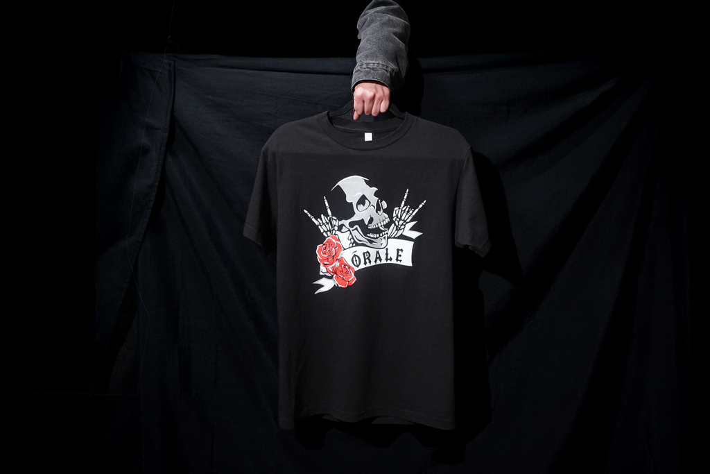 Skull n Rose T Shirt