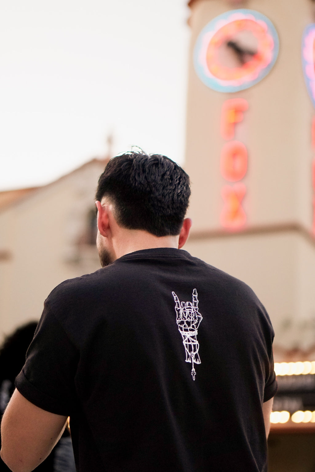 Skull n Rose T Shirt