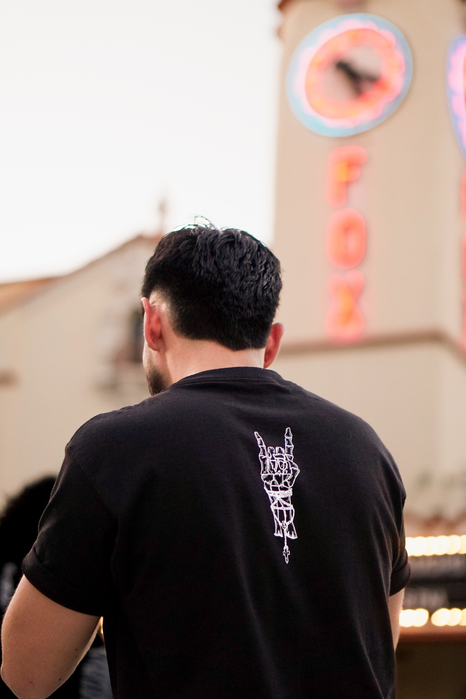 Skull n Rose T Shirt