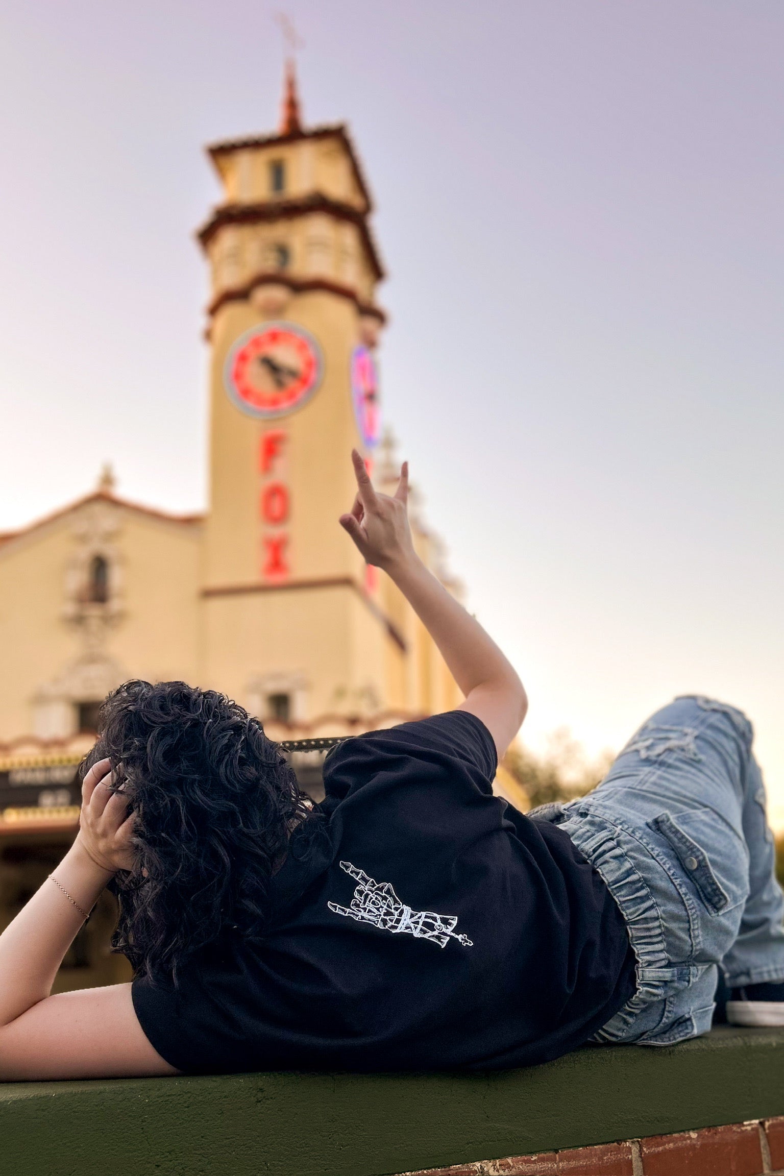 Skull n Rose T Shirt